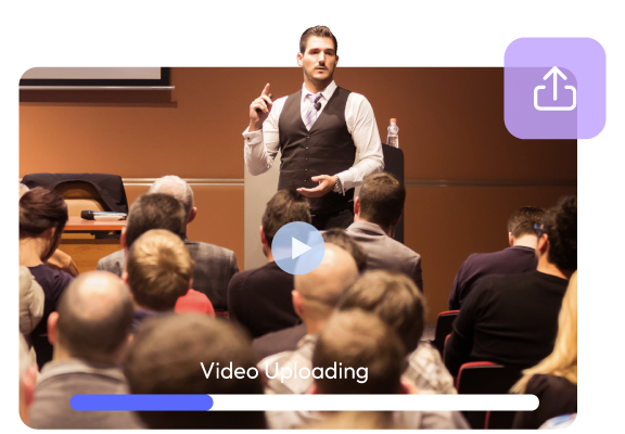 Upload conference recording Videos