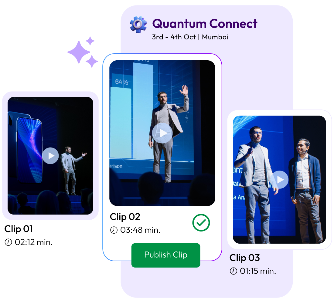 Townhall event Content review and approval