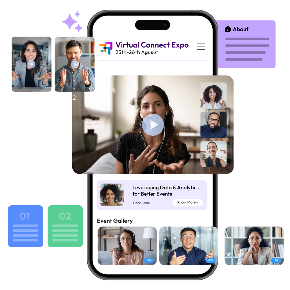 Webinars & Virtual Events short clips generator