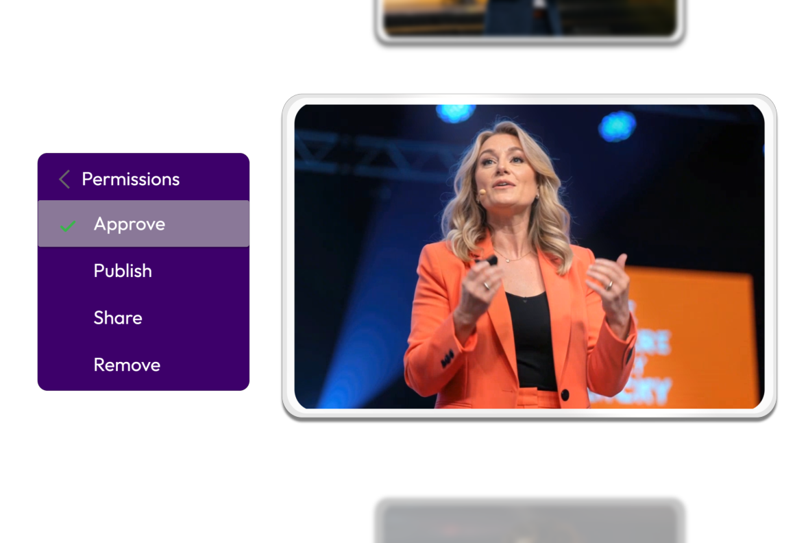 Publishing control feature