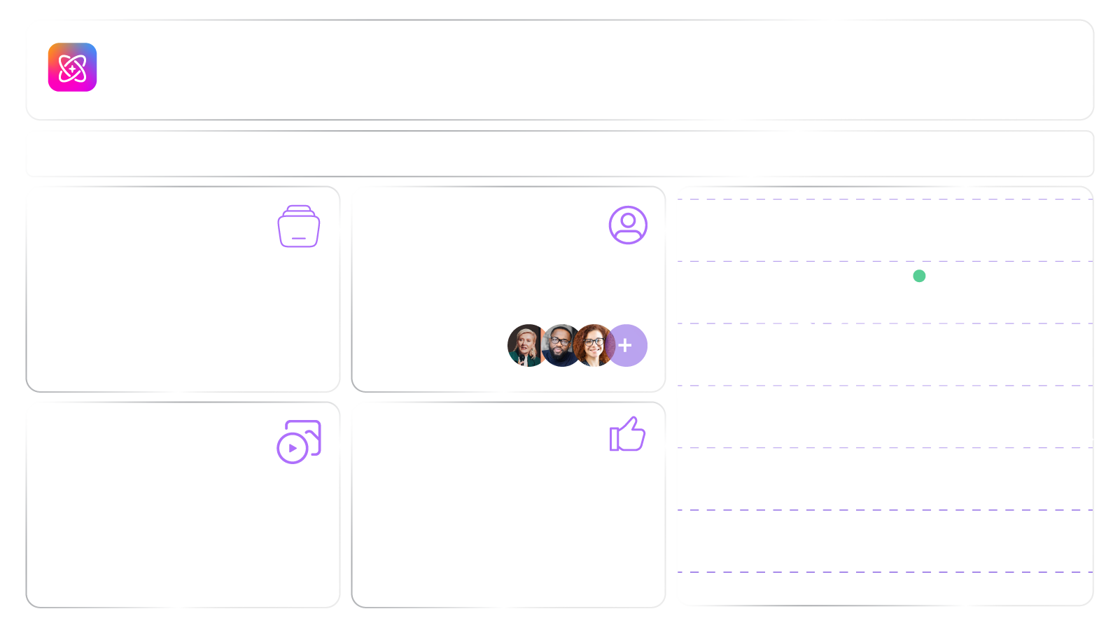 Event content analytics dashboard