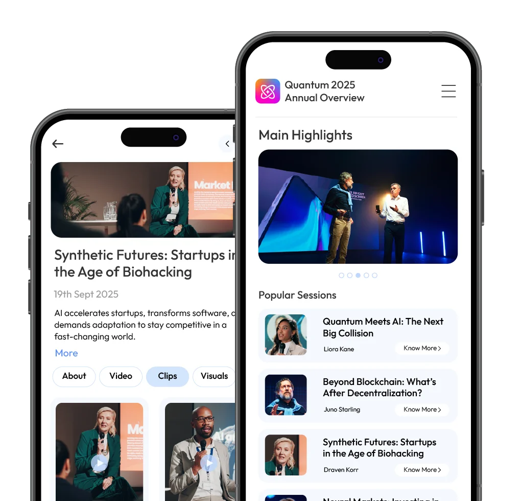 AI event video snippet tool